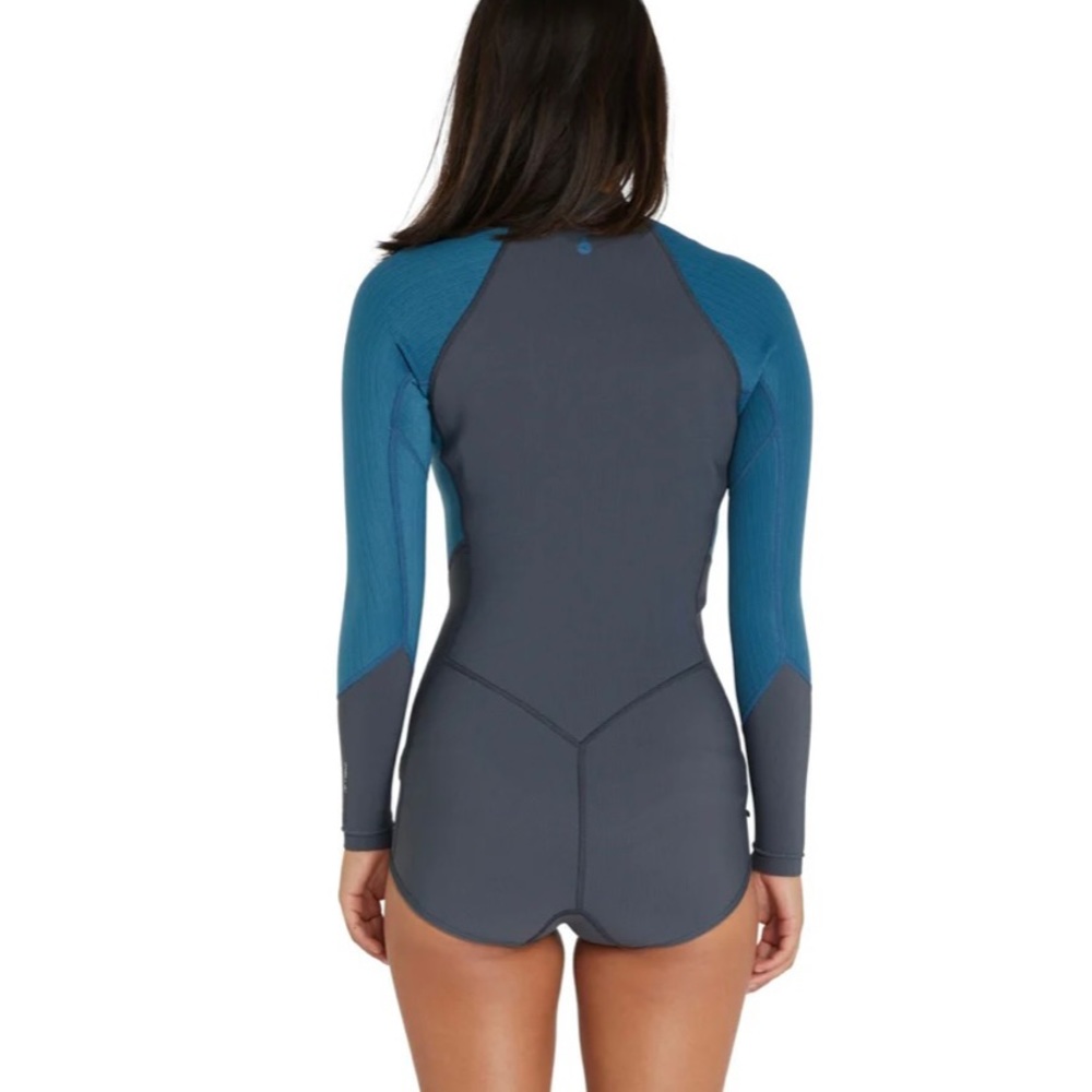 O’NEILL BLUEPRINT 2MM FRONT ZIP LS WOMENS SPRINGSUIT SURF-SUIT - Picture 2 of 10